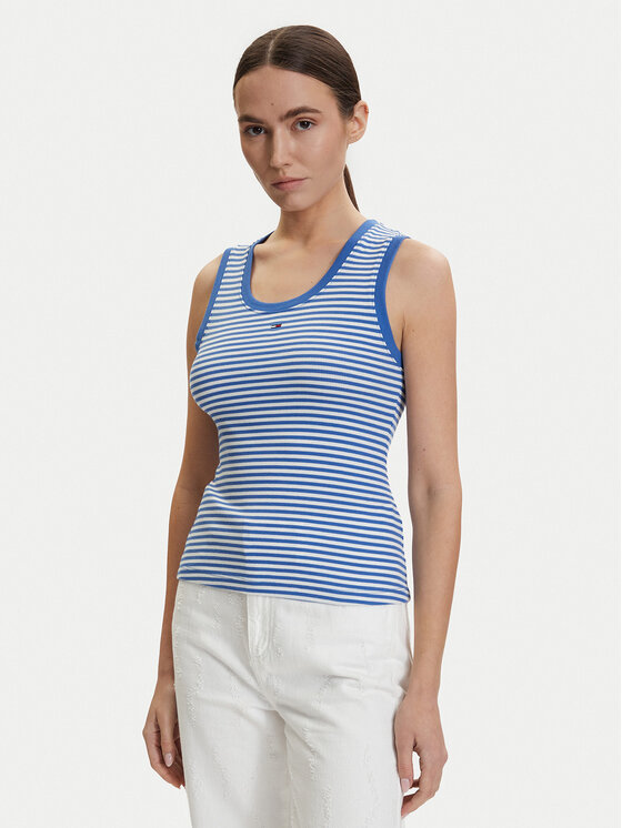 Tommy Jeans Marškinėliai · Mėlyna