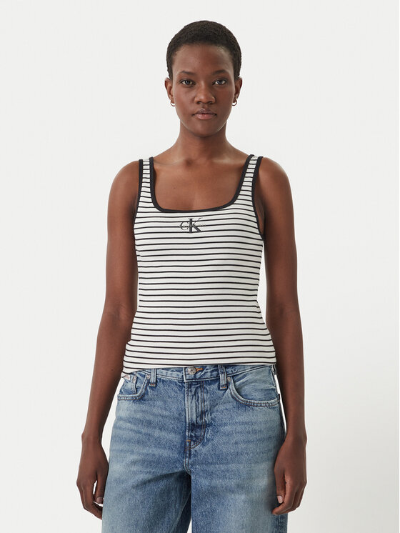 Calvin Klein Jeans Marškinėliai · Juoda