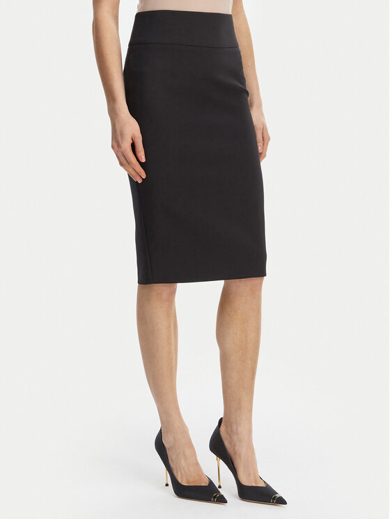 Rinascimento Tiesus sijonas · Juoda · Midi