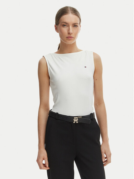 Tommy Hilfiger Marškinėliai · Écru