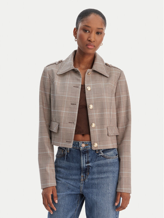 Guess Demisezoninė striukė · Smėlio