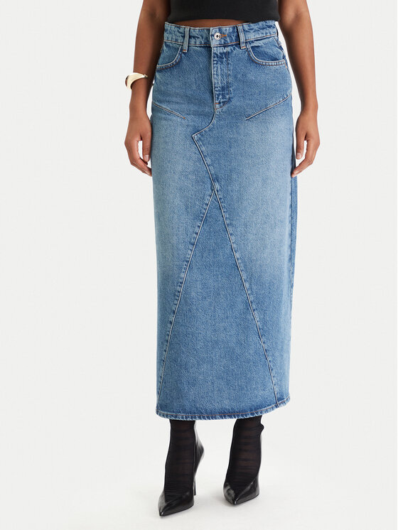 Patrizia Pepe Džinsinis sijonas · Mėlyna