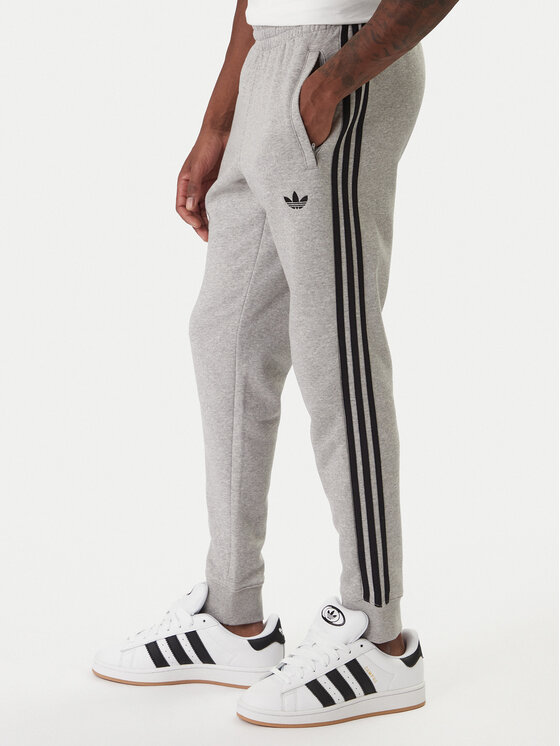 adidas Sportinės kelnės · Pilka · Slim Fit