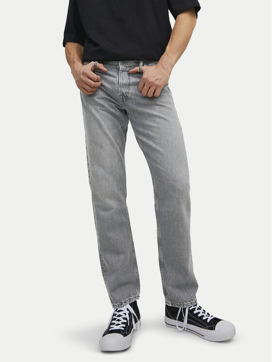 Jack & Jones Džinsai · Pilka · Relaxed Fit