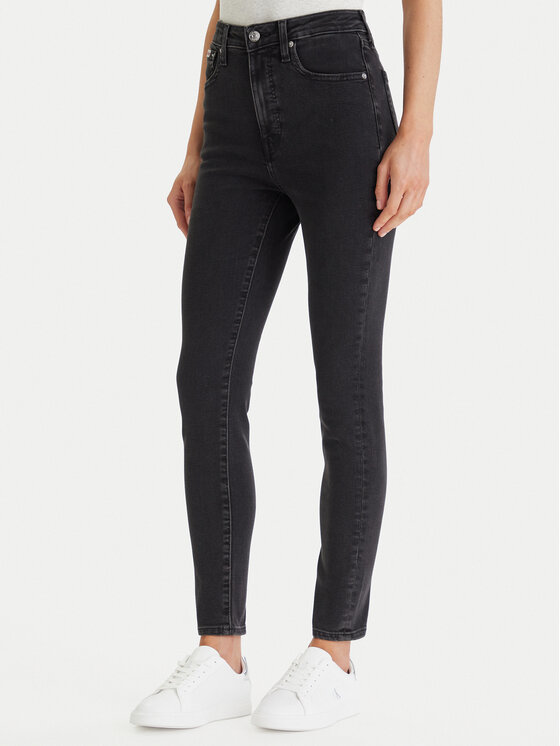 Calvin Klein Jeans Džinsai · Juoda · Skinny Fit