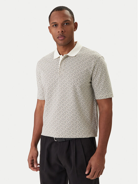 Armani Exchange Polo marškinėliai · Écru