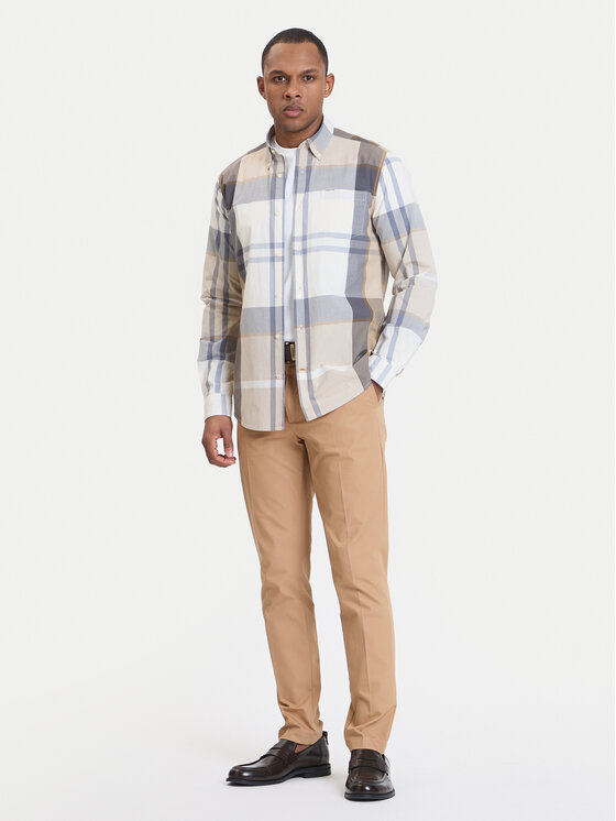 Barbour Marškiniai · Smėlio · Slim Fit