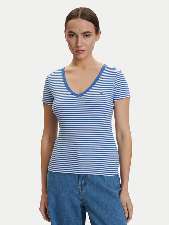 Tommy Jeans Marškinėliai · Mėlyna