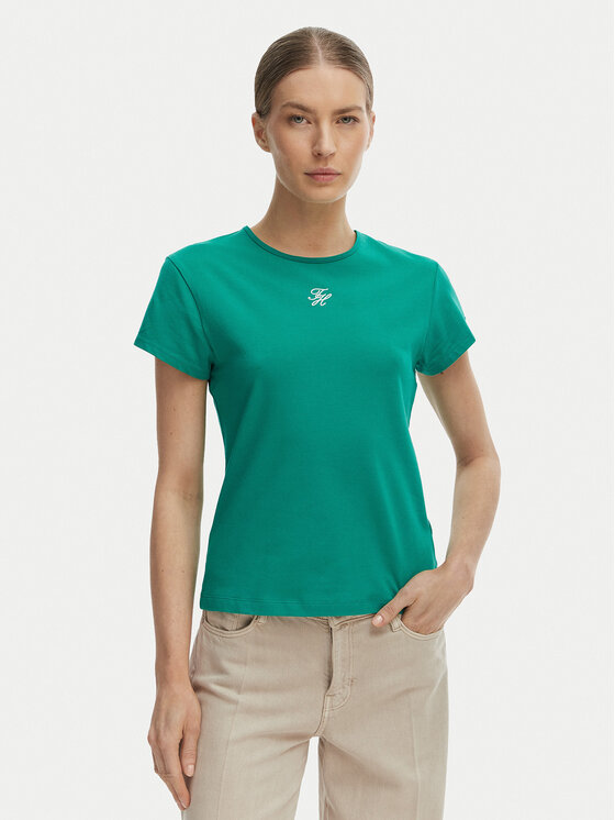 Tommy Hilfiger Marškinėliai · Žalia