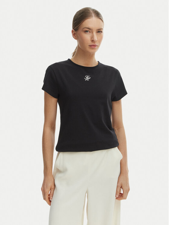 Tommy Hilfiger Marškinėliai · Juoda