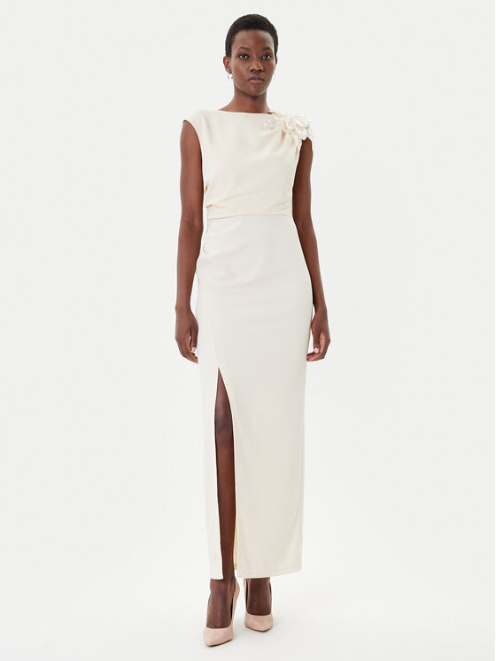 Rinascimento Vakarinė suknelė · Smėlio · Maksi