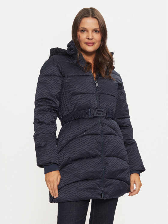 Guess Žieminė striukė · Tamsiai mėlyna