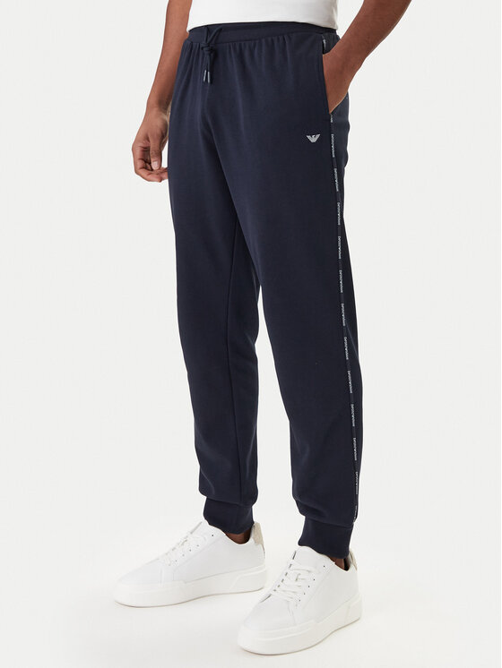 Emporio Armani Underwear Sportinės kelnės · Tamsiai mėlyna · Regular Fit