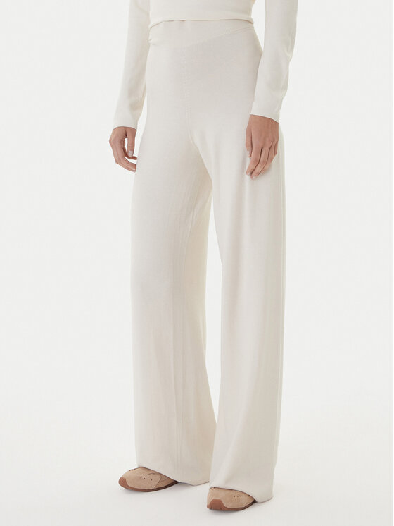 Kontatto Megztos kelnės · Écru · Regular Fit