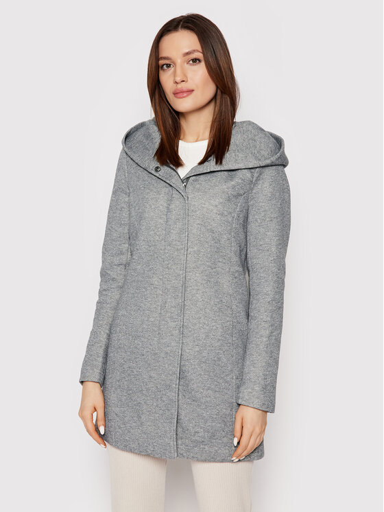 ONLY Demisezoninis paltas · Pilka
