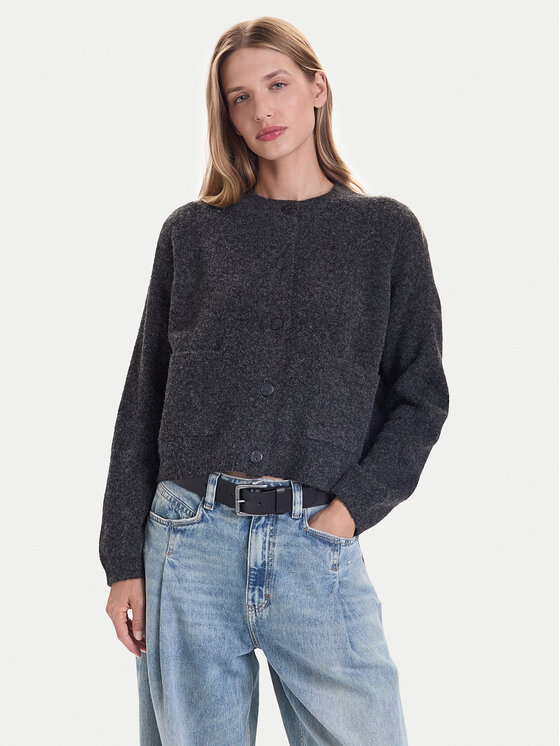 ONLY Kardiganas · Pilka · Regular Fit