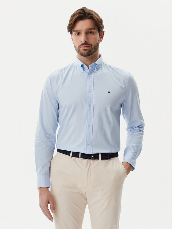 Tommy Hilfiger Marškiniai · Žydra · Regular Fit