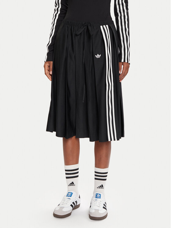 adidas Plisuotas sijonas · Juoda · Midi