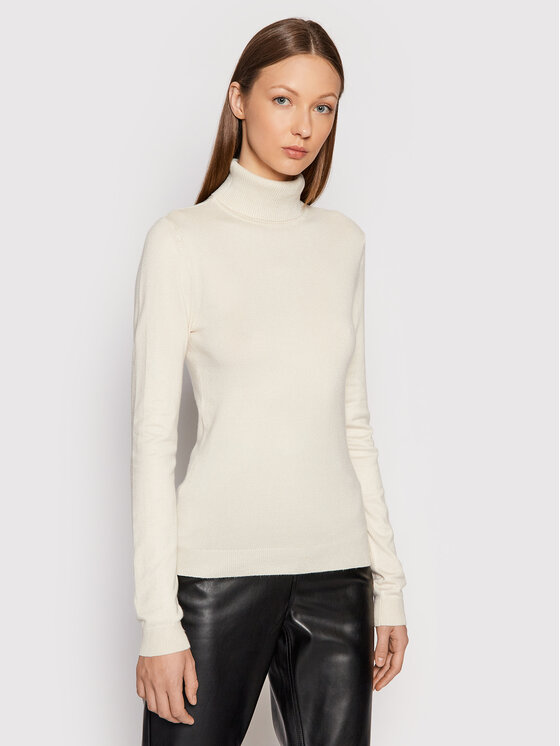 Vero Moda Golfas · Écru · Slim Fit