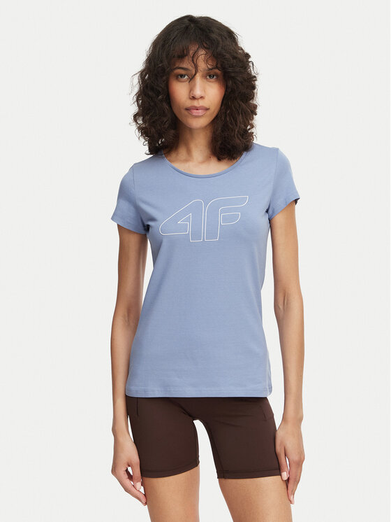 4F Marškinėliai · Violetinė