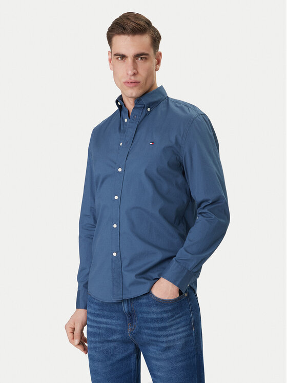 Tommy Hilfiger Marškiniai · Mėlyna · Regular Fit