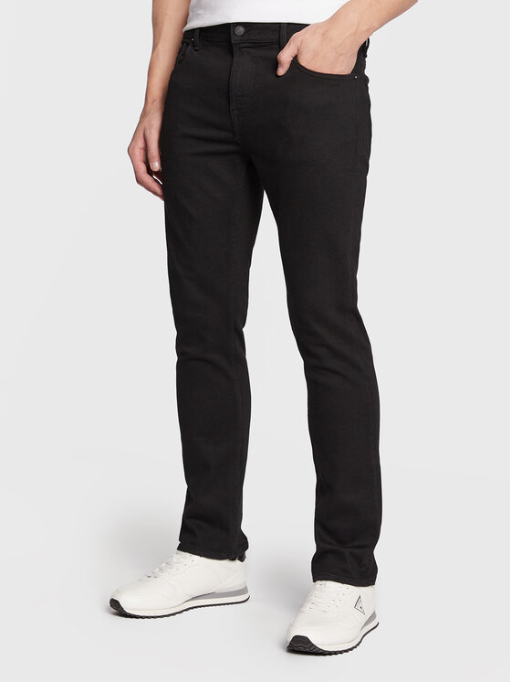 Guess Džinsai · Juoda · Slim Fit
