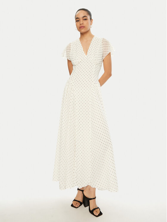 ROTATE Kasdieninė suknelė · Balta · Maksi