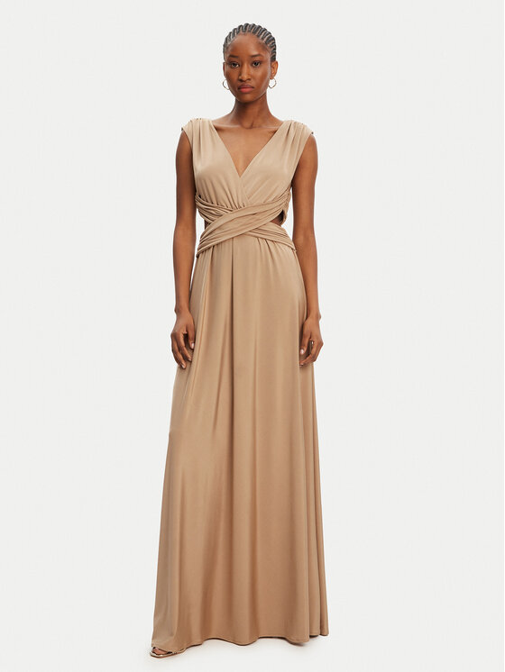 ACCESS FASHION Vakarinė suknelė · Smėlio · Maksi