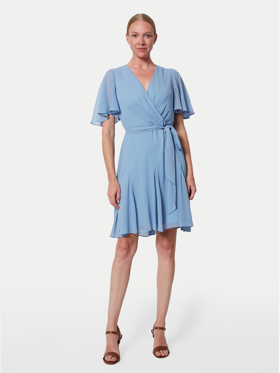 LAUREN RALPH LAUREN Kokteilinė suknelė · Mėlyna · Mini