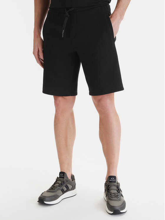 Armani Exchange Sportiniai šortai · Juoda