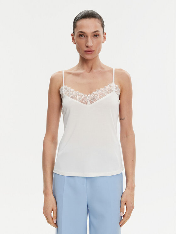 Morgan Marškinėliai · Écru