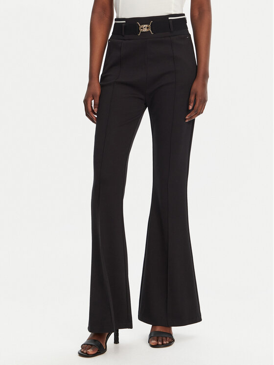 Liu Jo Sport Medžiaginės kelnės · Juoda · Regular Fit