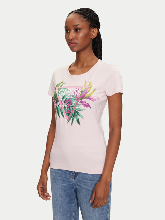 Guess Marškinėliai · Rožinė