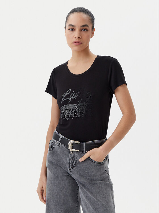 Liu Jo Beachwear Marškinėliai · Juoda