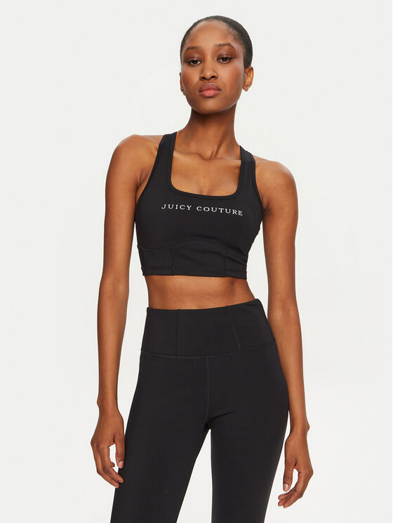 Juicy Couture Sportinė liemenėlė · Juoda