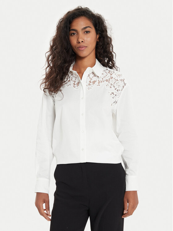 Morgan Marškiniai · Balta