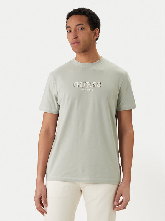 Guess Marškinėliai · Šviesiai žalia