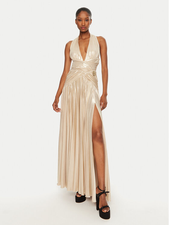 Babylon Vakarinė suknelė · Auksinė · Maksi