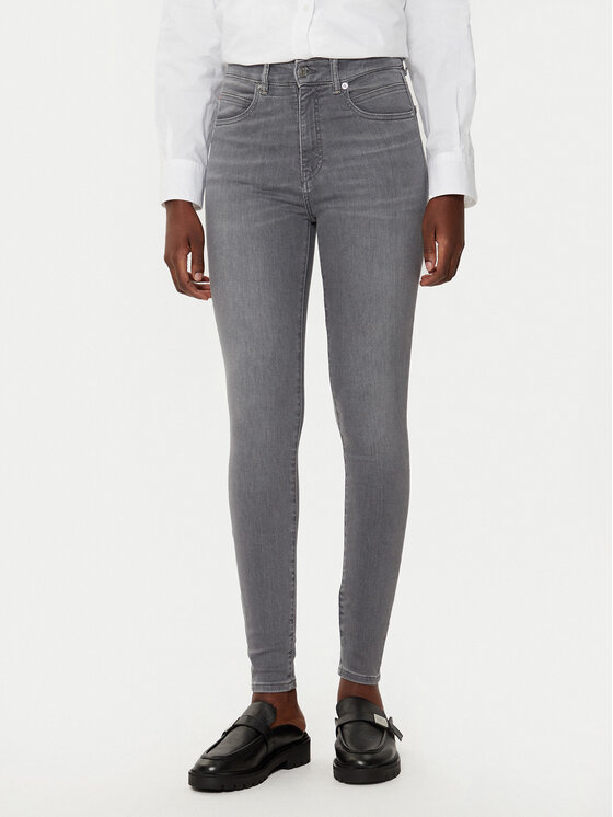 BOSS Džinsai · Pilka · Slim Fit