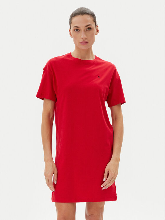 Tommy Hilfiger Naktiniai marškiniai · Raudona