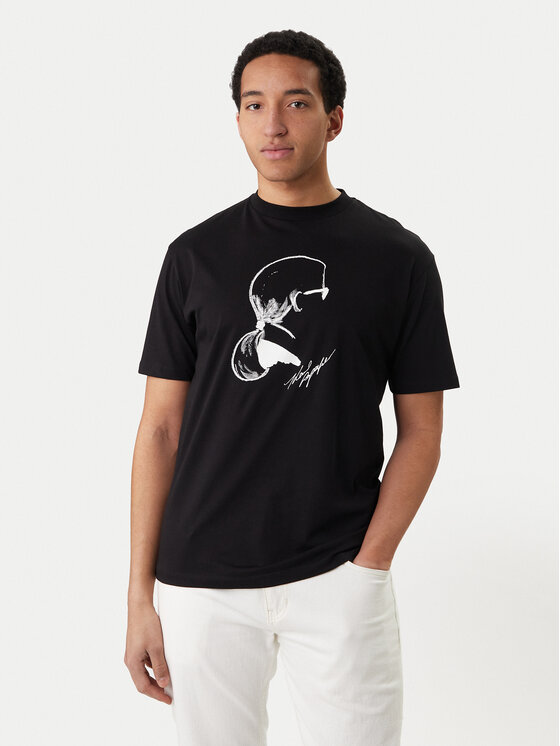 KARL LAGERFELD Marškinėliai · Juoda