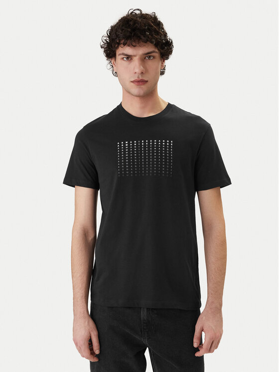 Armani Exchange Marškinėliai · Tamsiai mėlyna