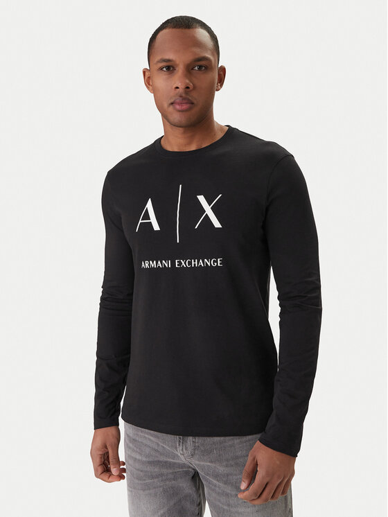 Armani Exchange Marškinėliai · Juoda