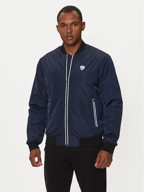 EA7 Emporio Armani Bomber striukė · Tamsiai mėlyna