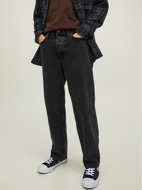 Jack & Jones Džinsai · Juoda · Relaxed Fit