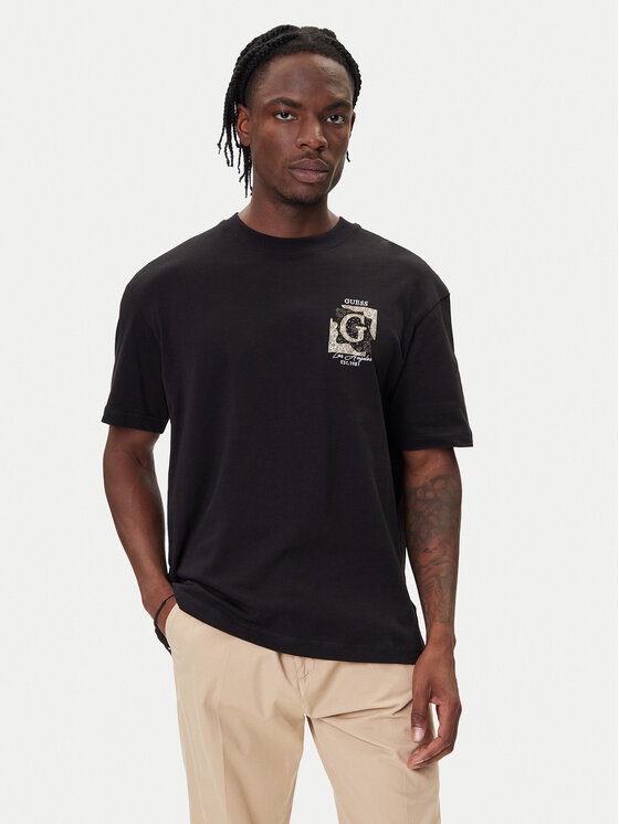 Guess Marškinėliai · Juoda