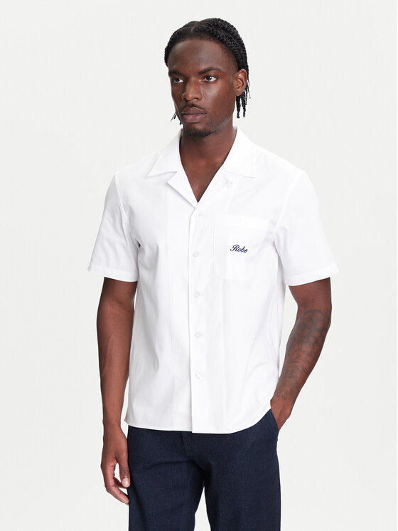 Robe di Kappa Marškiniai · Balta · Regular Fit