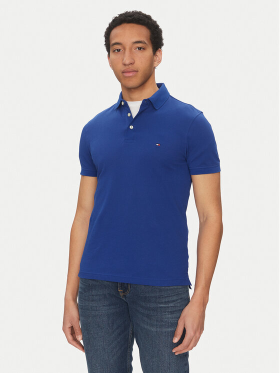 Tommy Hilfiger Polo marškinėliai · Mėlyna