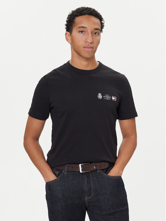 Tommy Hilfiger Marškinėliai · Juoda