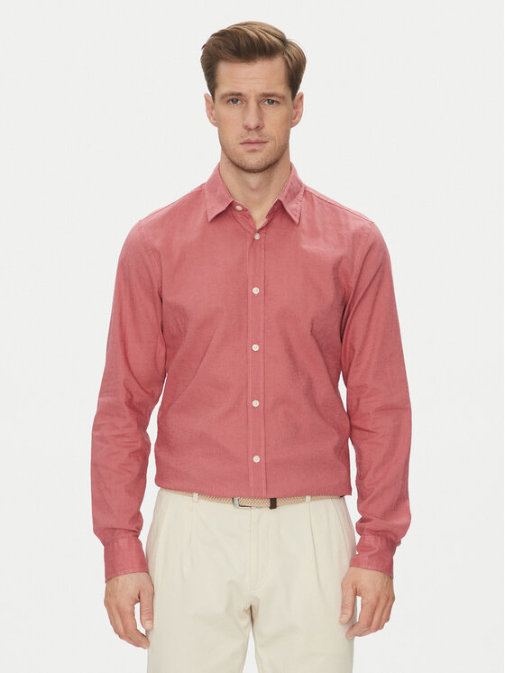 JOOP! Jeans Marškiniai · Raudona · Regular Fit